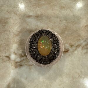 Sheryl Lowe one of a kind opal ring